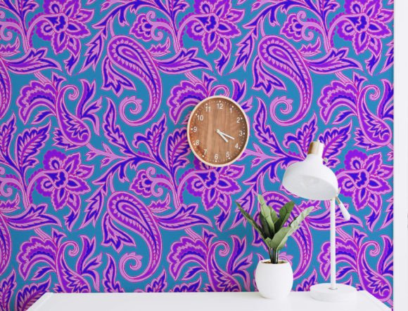 Download Paisley  Textile Pattern, Printable - Printable Collection