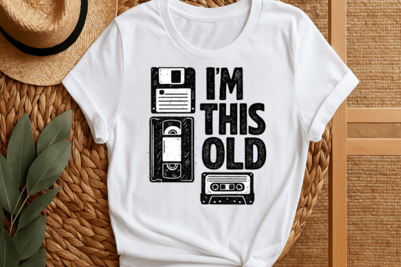 Download I'm This Old Vintage Retro Cassette Png - Premium Resources
